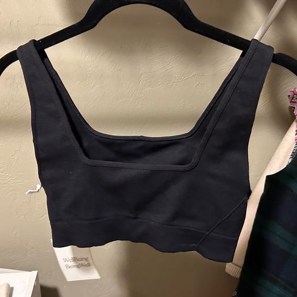 NWT WellBeing + BeingWell StretchWell Anza Sports Bra in Black - Picture 8 of 12